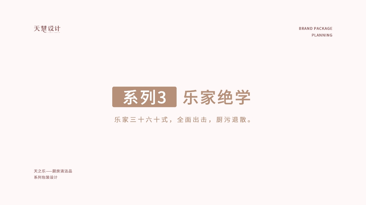 天之樂廚房清潔用具品牌視覺全案設(shè)計