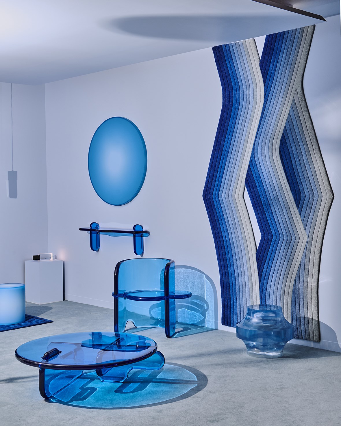 艺术设计丨克莱因蓝的氛围空间💙