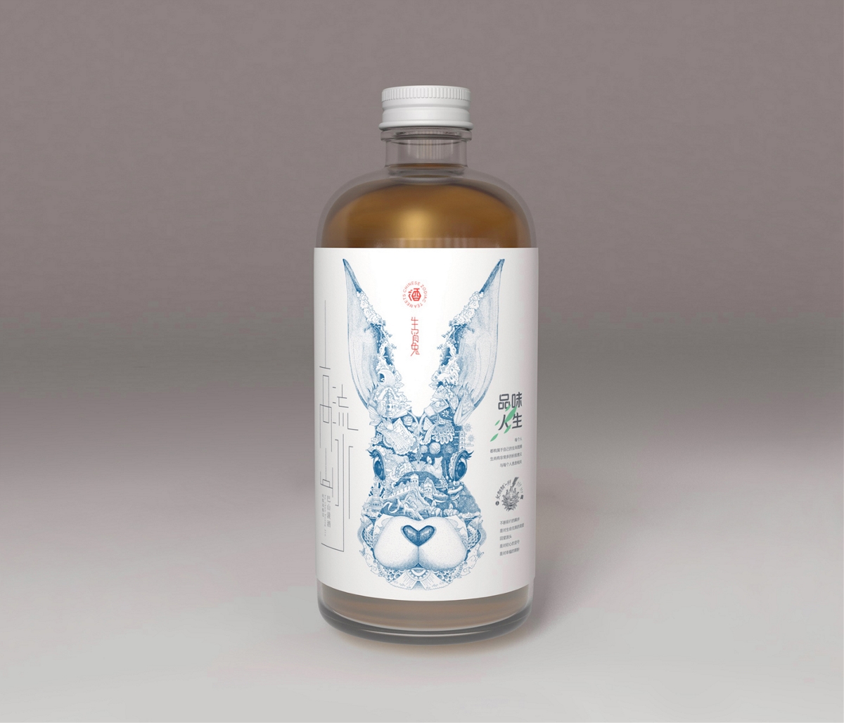 生肖酒丨兔年生肖酒（国兔民强）