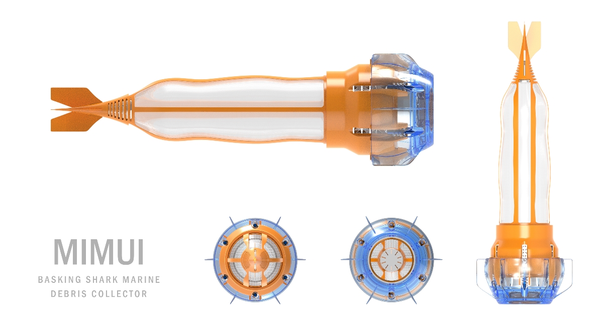 姥鲨海洋垃圾收集器（仿生）