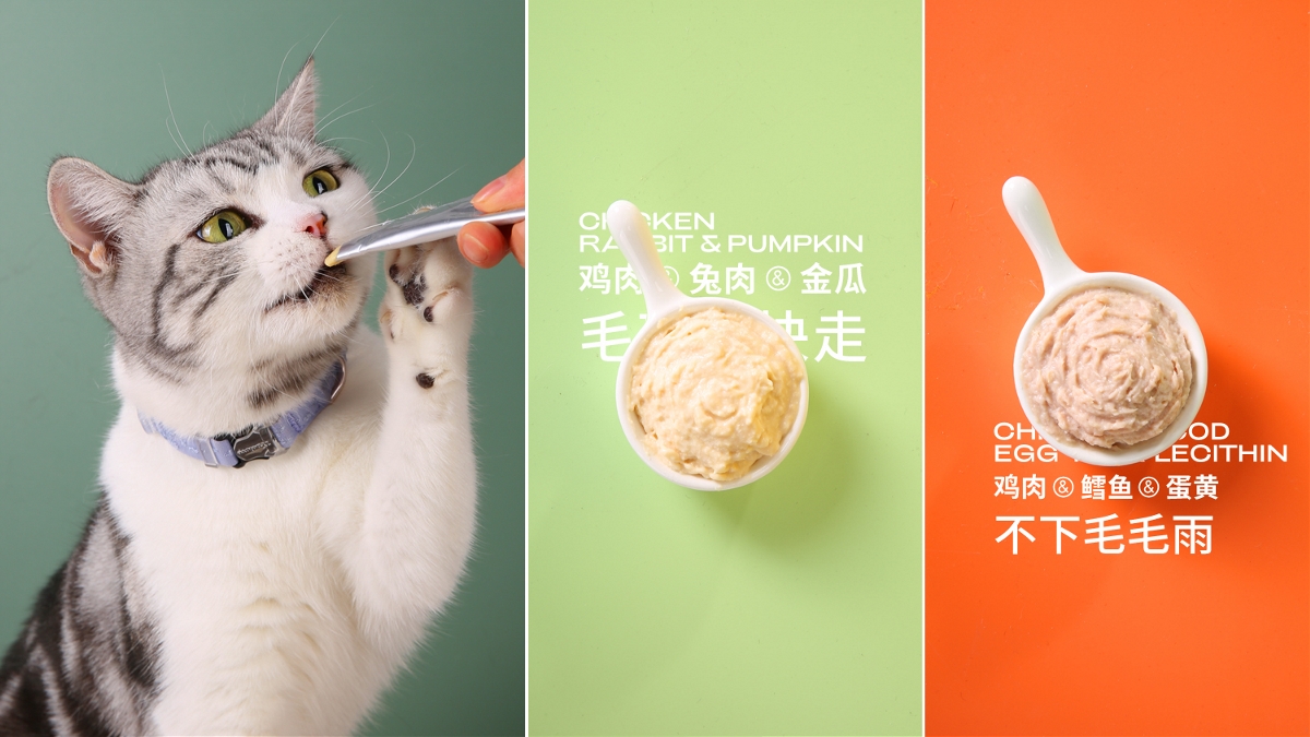 猫粮包装设计 狗粮包装设计 宠物品牌设计 冻干 猫条
