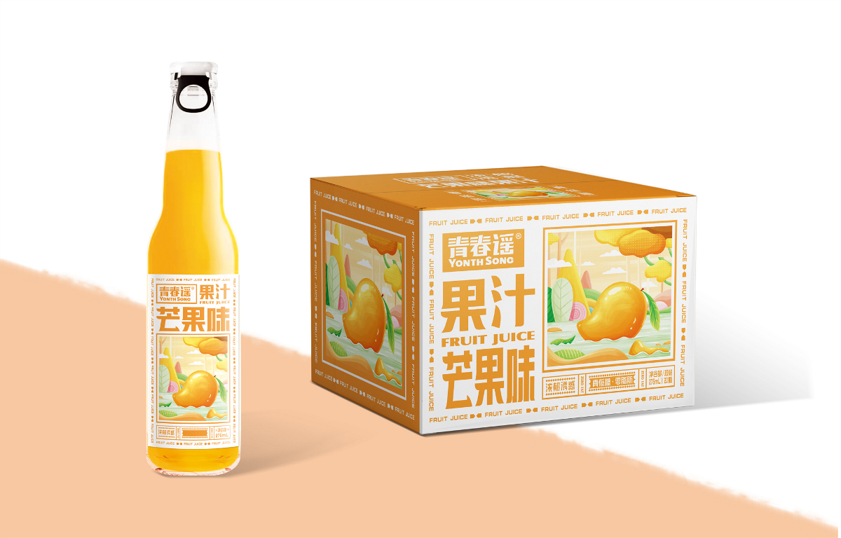 青春谣—果汁系列包装