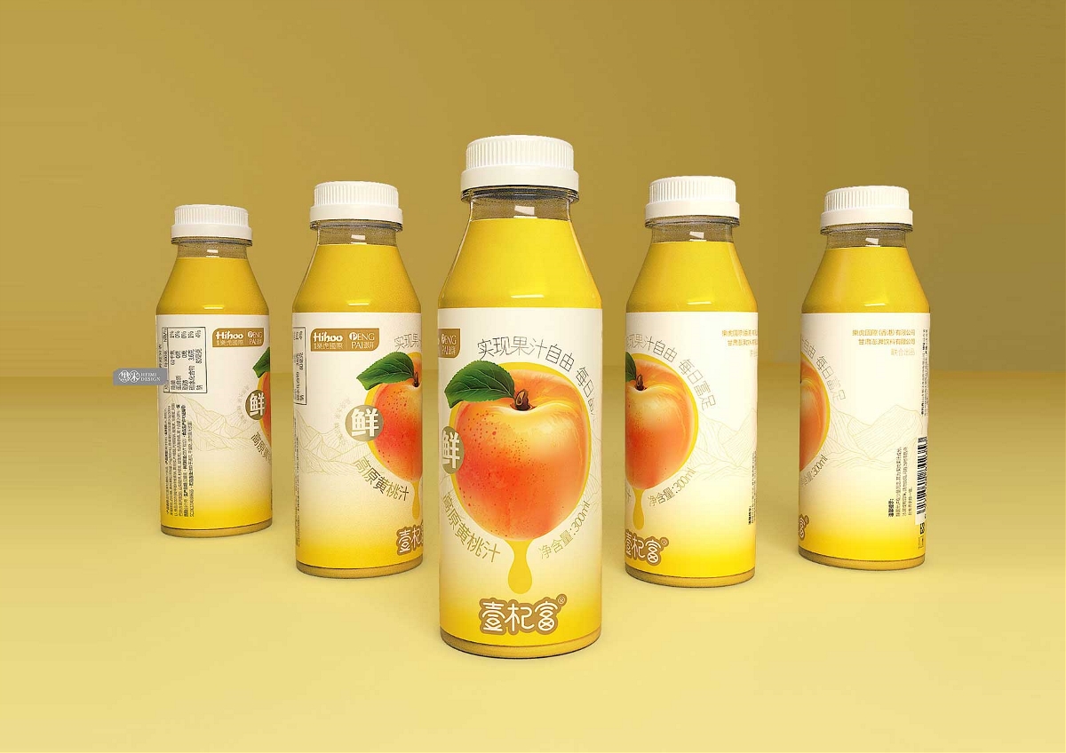 高原果汁系列包装 果汁饮料产品包装设计 黑米品牌设计