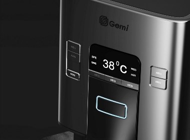 全球首款吧台式冰热一体机丨吧台式净水开水机