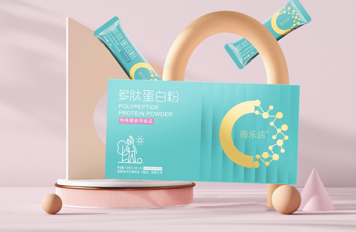 多肽蛋白粉包装设计