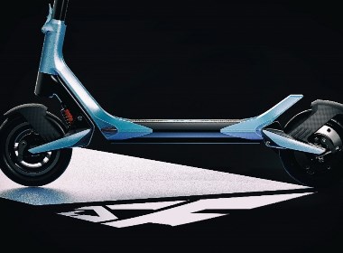 哈士奇设计作品-滑板车