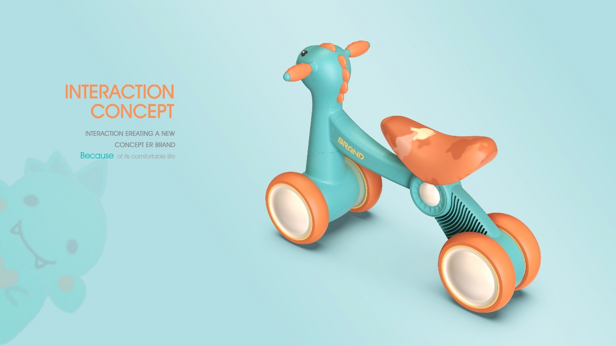 互动概念设计丨儿童车设计