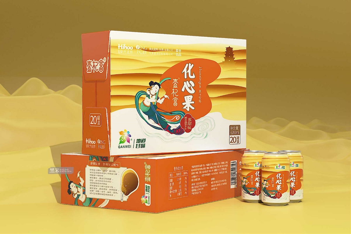 水果果汁系列包裝 大漠特色果汁飲料產(chǎn)品包裝設(shè)計