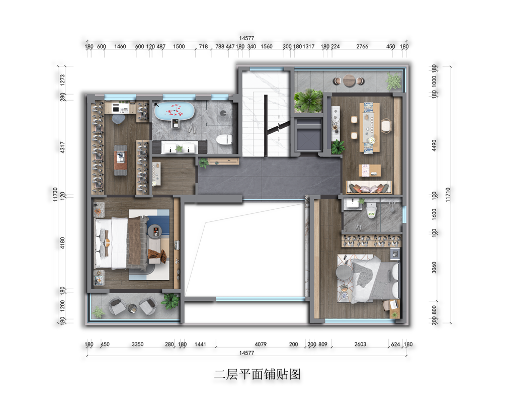 450m²別墅現(xiàn)代生活的追求