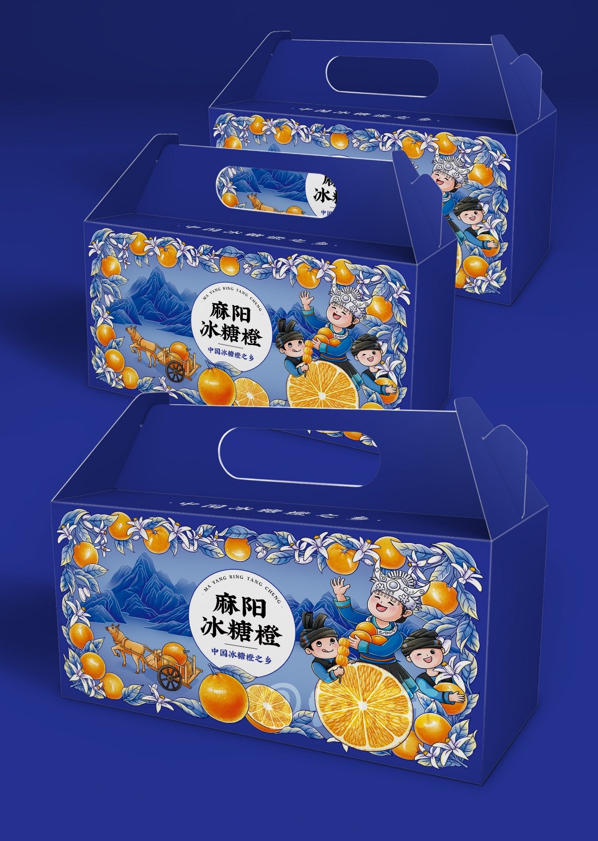 麻阳冰糖橙包装设计