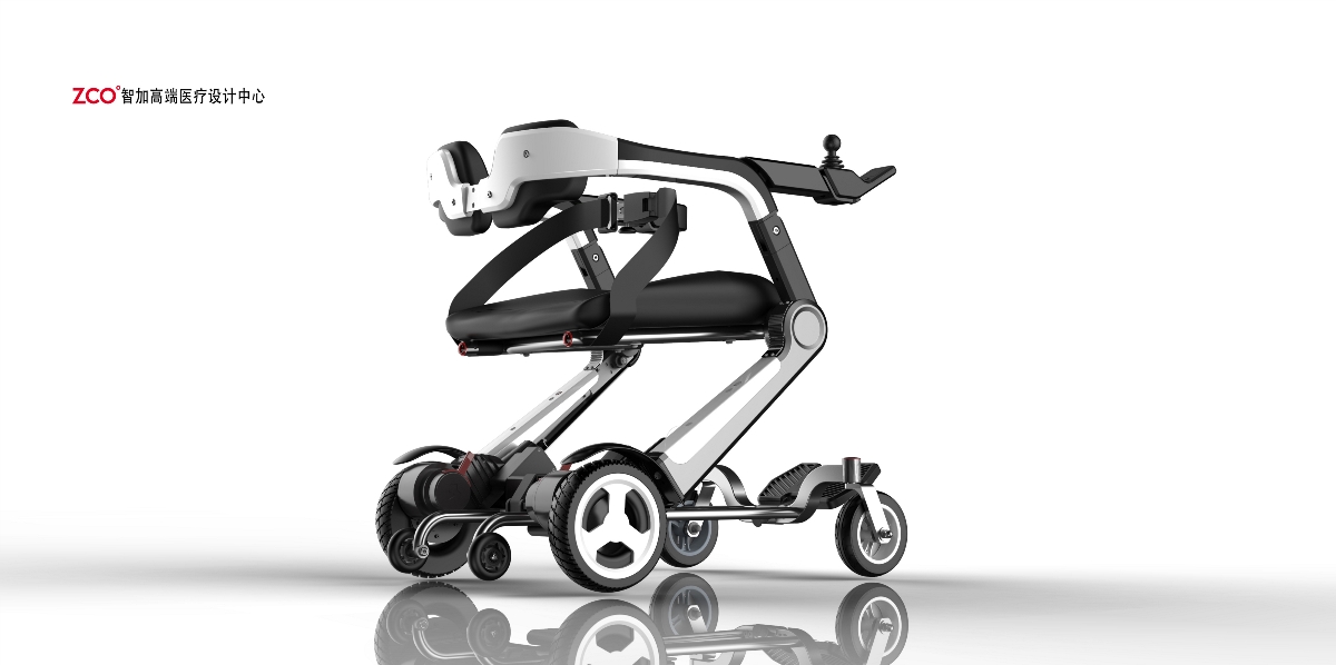 智加设计 | 便携电动轮椅