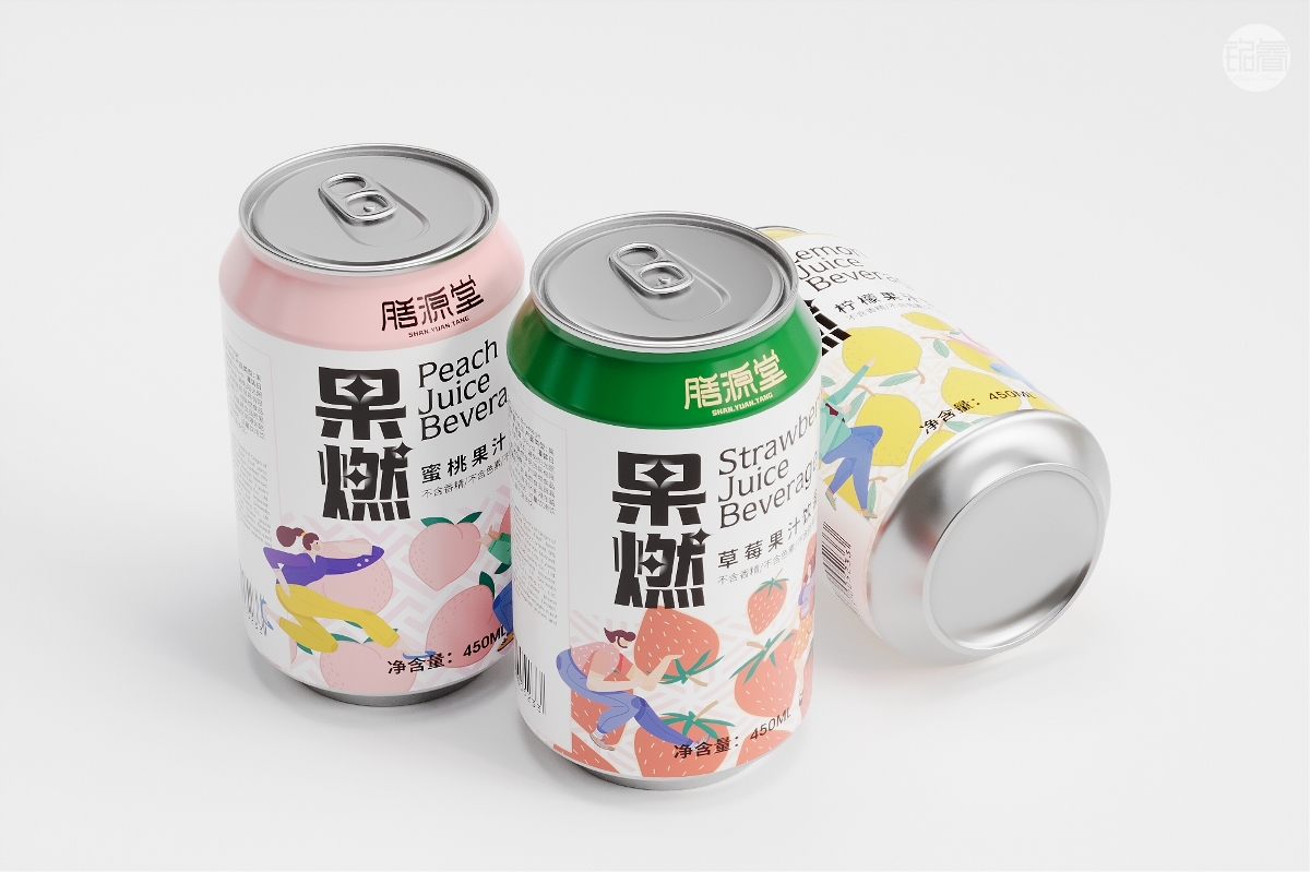 果汁饮品包装设计饮料果汁汽水包装设计©刘益铭原创作品