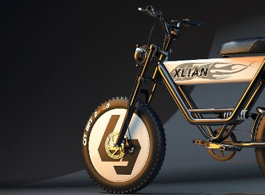 哈士奇設計作品- 47電動摩托車-Xlian-L3