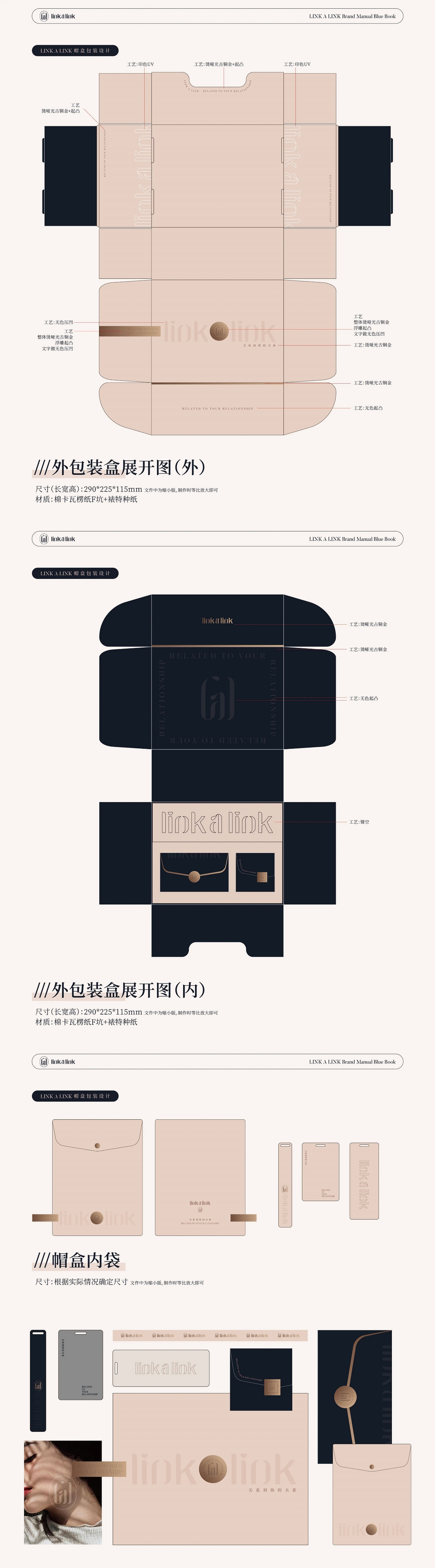  Hellolink 服装品牌全案策划 女性品牌VI设计 服装VI 