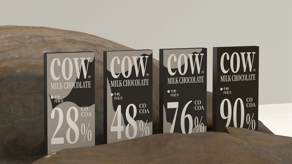 牛奶巧克力产品包装