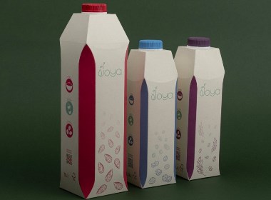 燕麥牛奶包裝設計