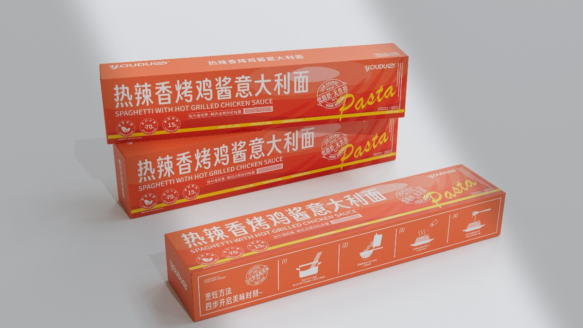 呦哆哆意大利面品牌包裝設(shè)計(jì)｜食品包裝設(shè)計(jì)