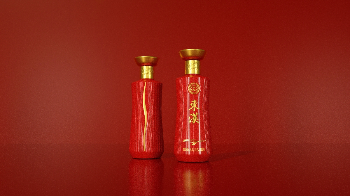 东汉酱酒产品外观设计&包装设计