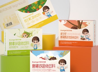 尚智×歐優｜系列維生素固體飲料包裝｜食品包裝設計
