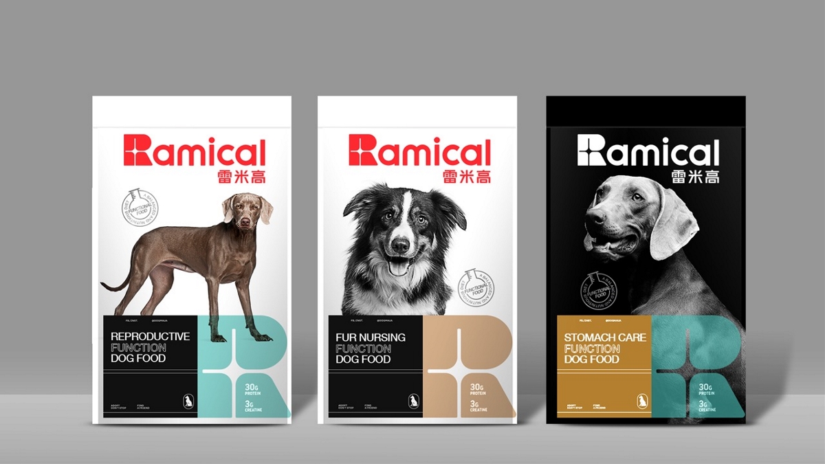 品牌规划/包装设计／logo／——雷米高宠物食品