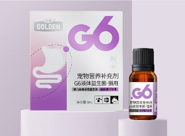 品牌/包裝設計——G6寵物營養補充劑