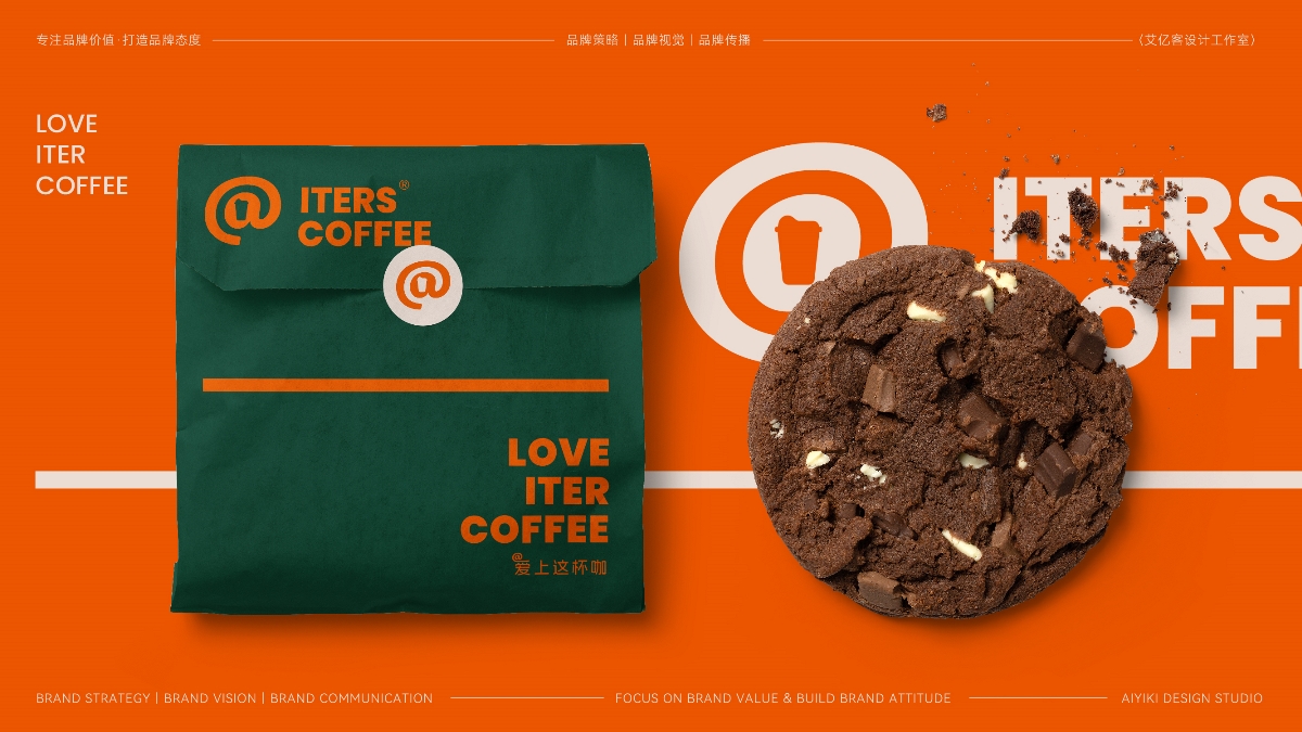 ITERS咖啡餐饮品牌LOGO设计｜咖啡 茶饮 简餐 ｜LOGO设计 VI设计