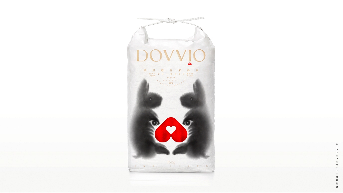 高鹏设计XDOVVIO宠物食品品牌与产品包装升级设计