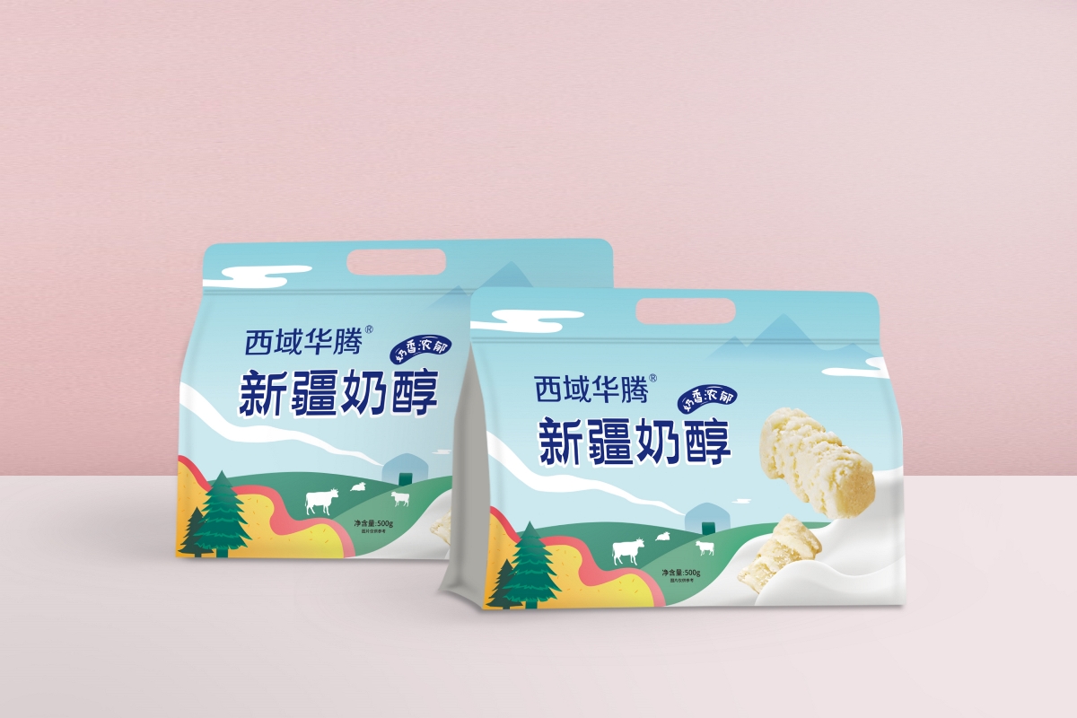 西域華騰新疆奶醇包裝設(shè)計