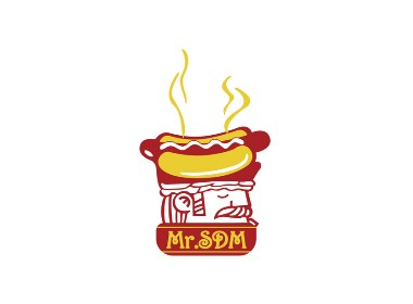 Acebrand艾思品牌创意案例集-【MR.SDM 史蒂姆先生餐饮品牌LOGO、VI设计】
