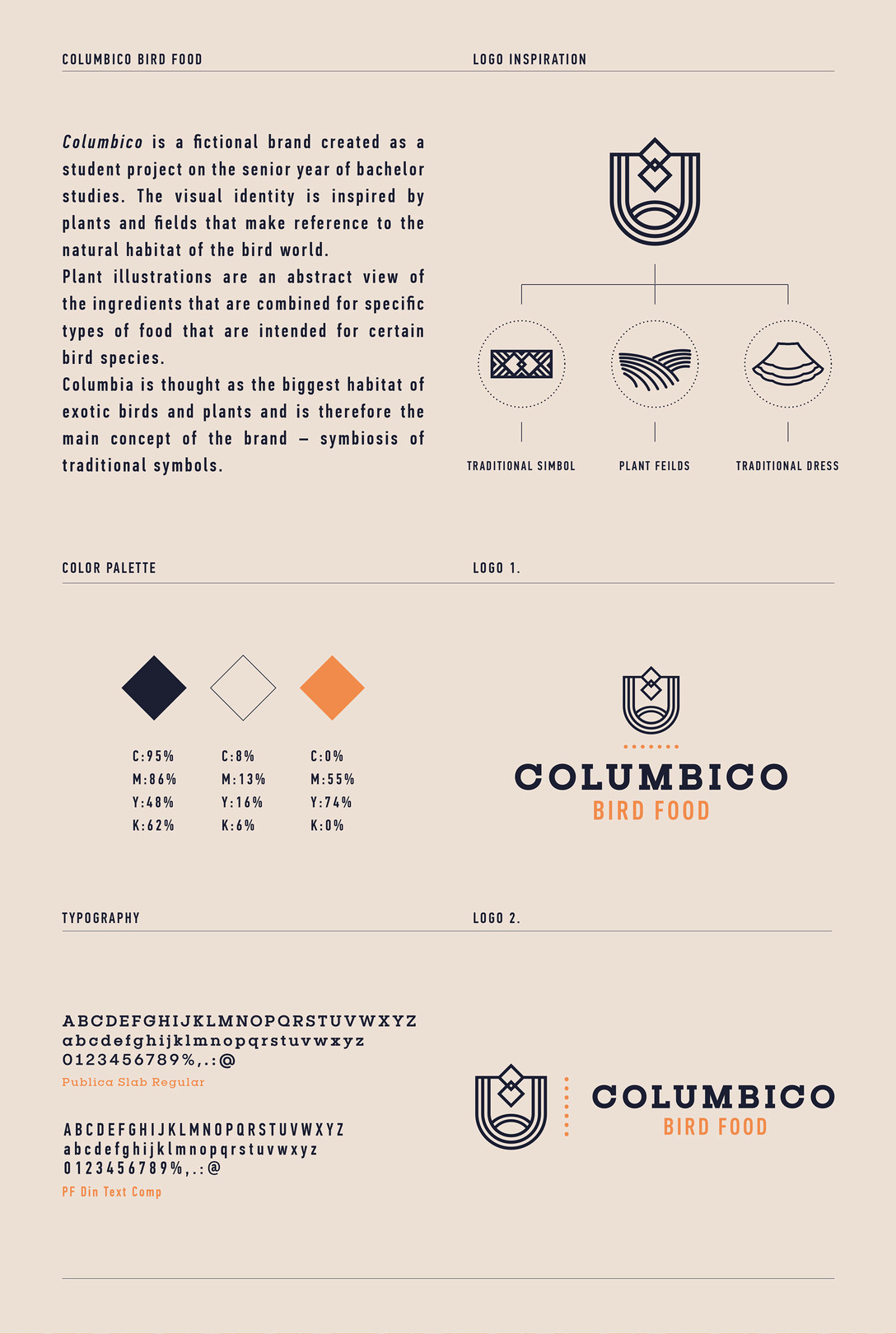 Columbico Bird 食品品牌形象及包裝設(shè)計(jì)欣賞