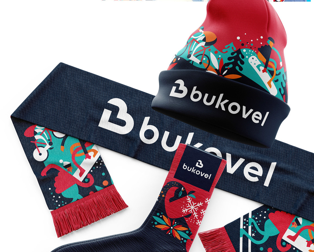 Bukovel 品牌形象设计