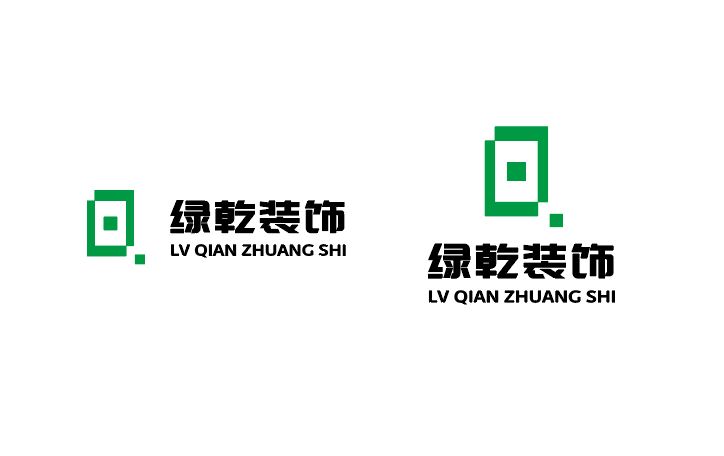绿乾装饰logo