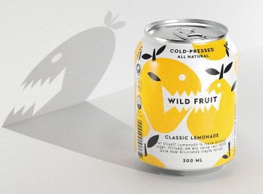 野生水果饮料包装设计