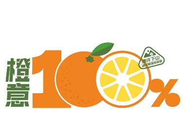橙意100%  水果礼盒包装设计 花腰锦程·冰糖橙包装设计