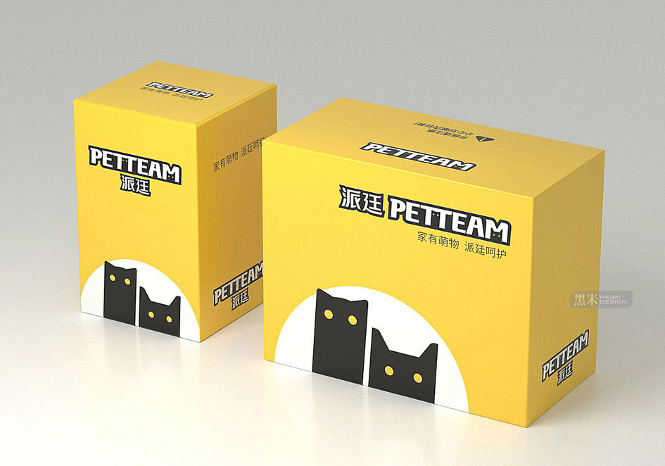 派廷PETTEAM宠物粮品牌升级  黑米设计