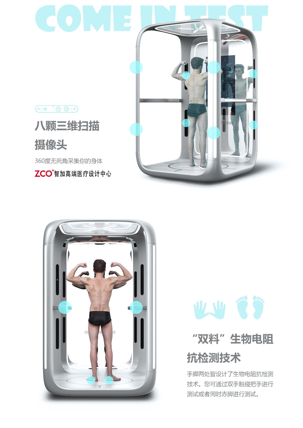 三维体脂检测仪