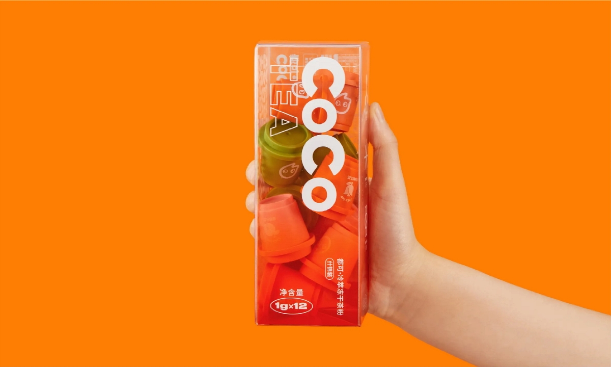 CoCo冻干茶粉包装