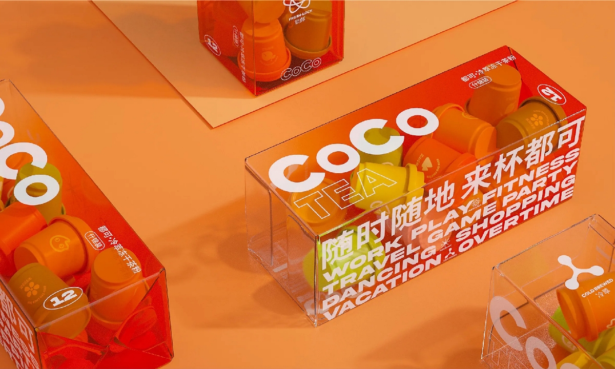 CoCo冻干茶粉包装