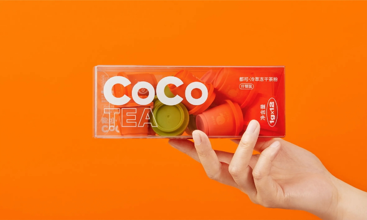 CoCo凍干茶粉包裝