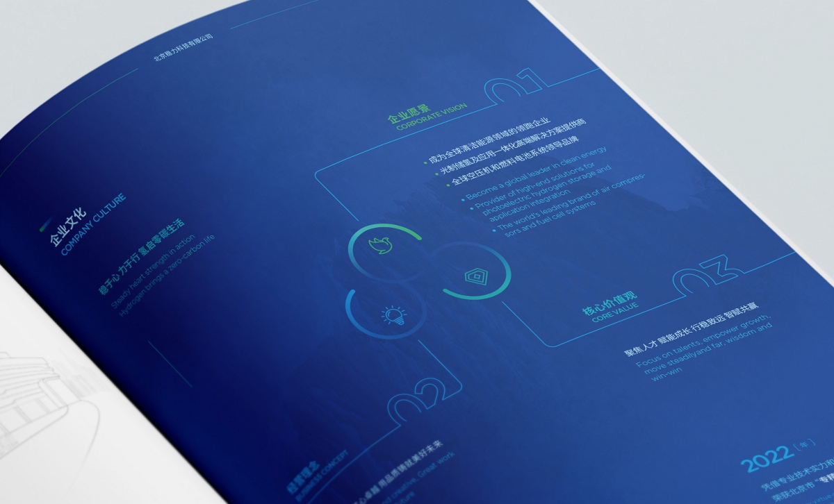 氫能源畫冊這樣設(shè)計，高級感爆棚