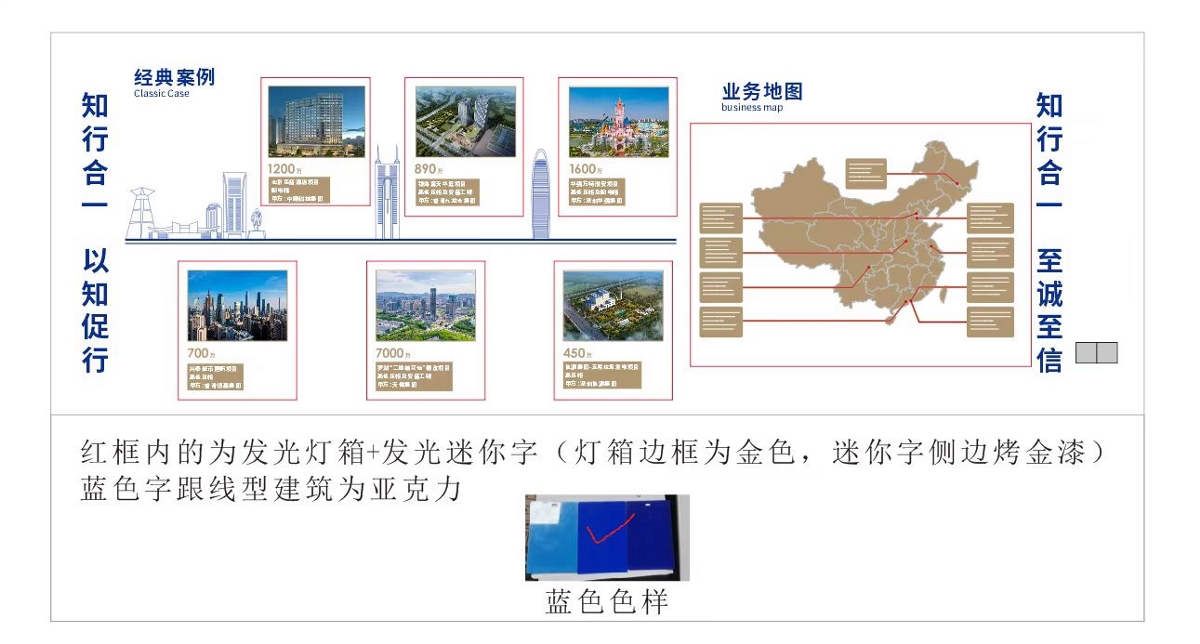 2023年文化墙部分落地效果