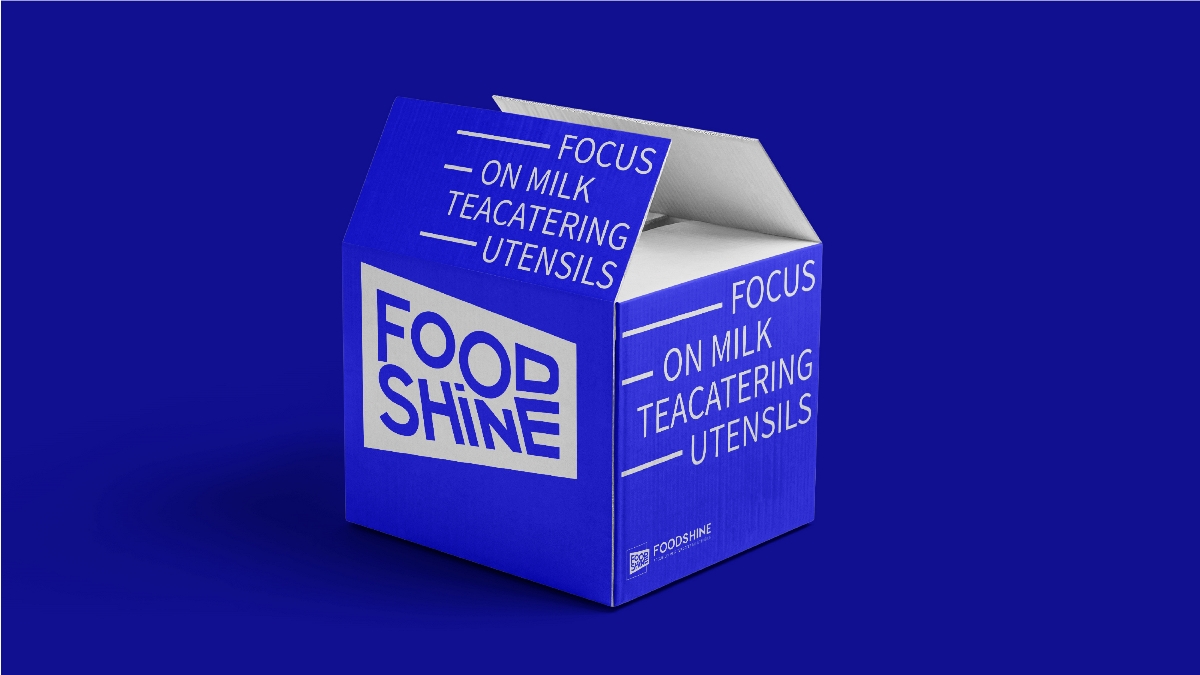 馥信 FOODSHINE 奶茶器皿品牌设计