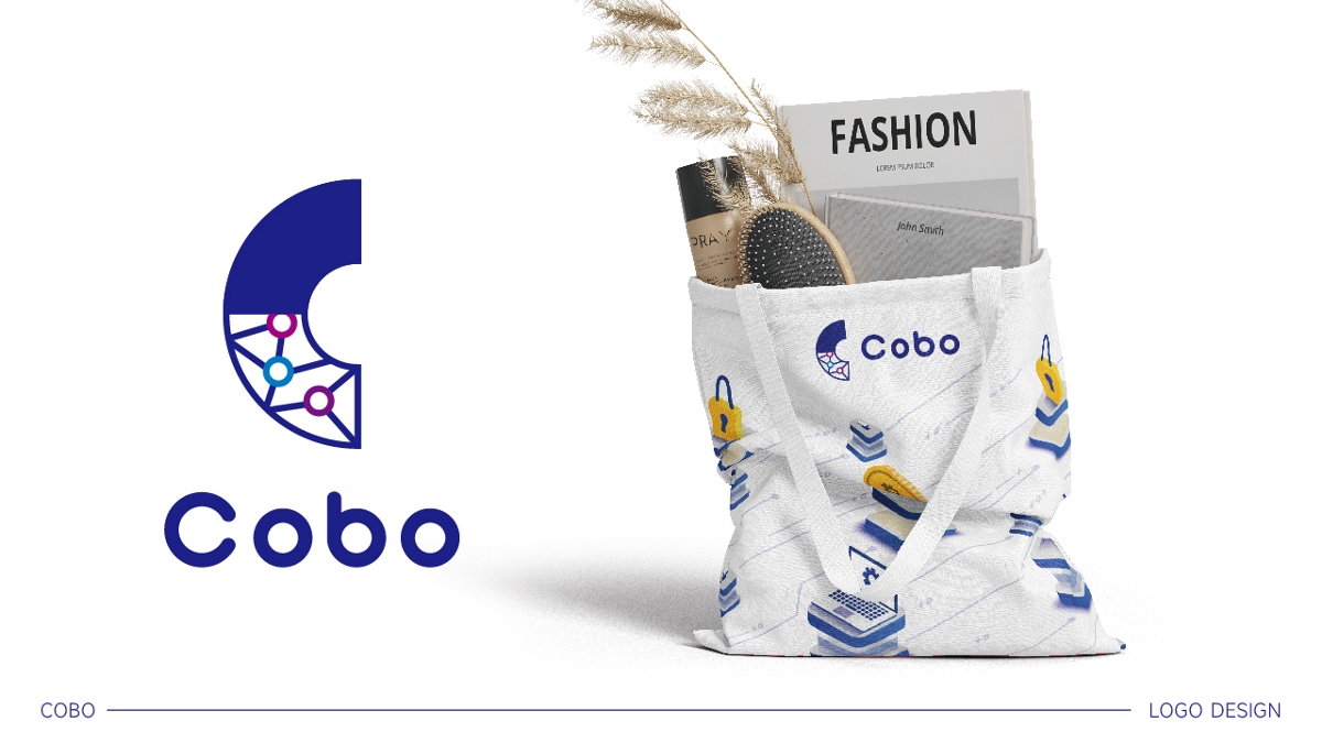 Cobo区块链金融互联网品牌LOGO设计｜科技钱包LOGO设计