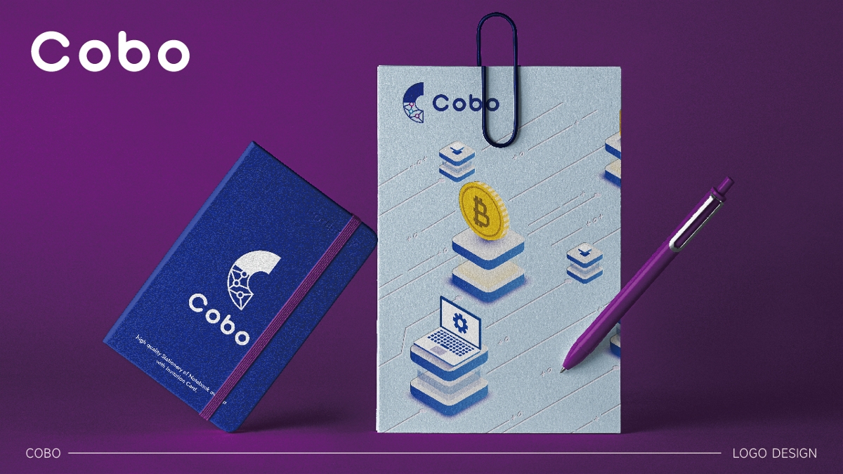 Cobo区块链金融互联网品牌LOGO设计｜科技钱包LOGO设计