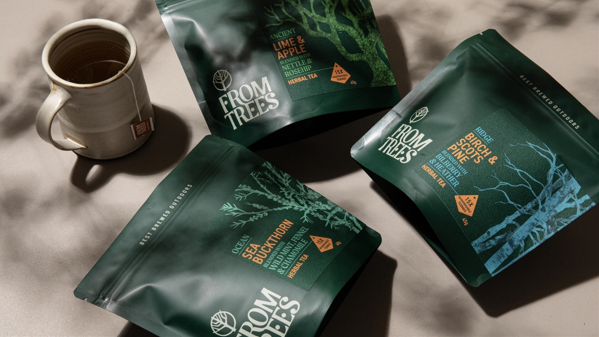 西方人的茶叶包装设计欣赏