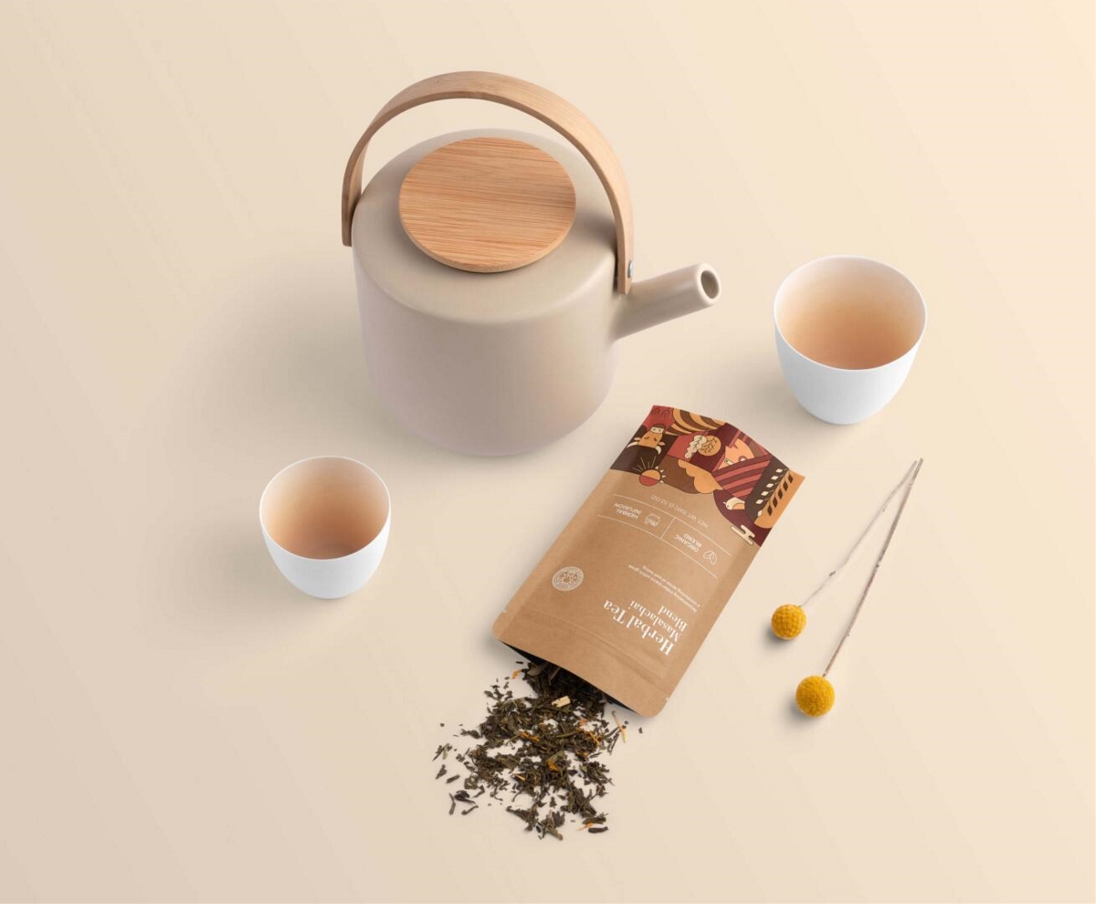 西方人的茶叶包装设计欣赏