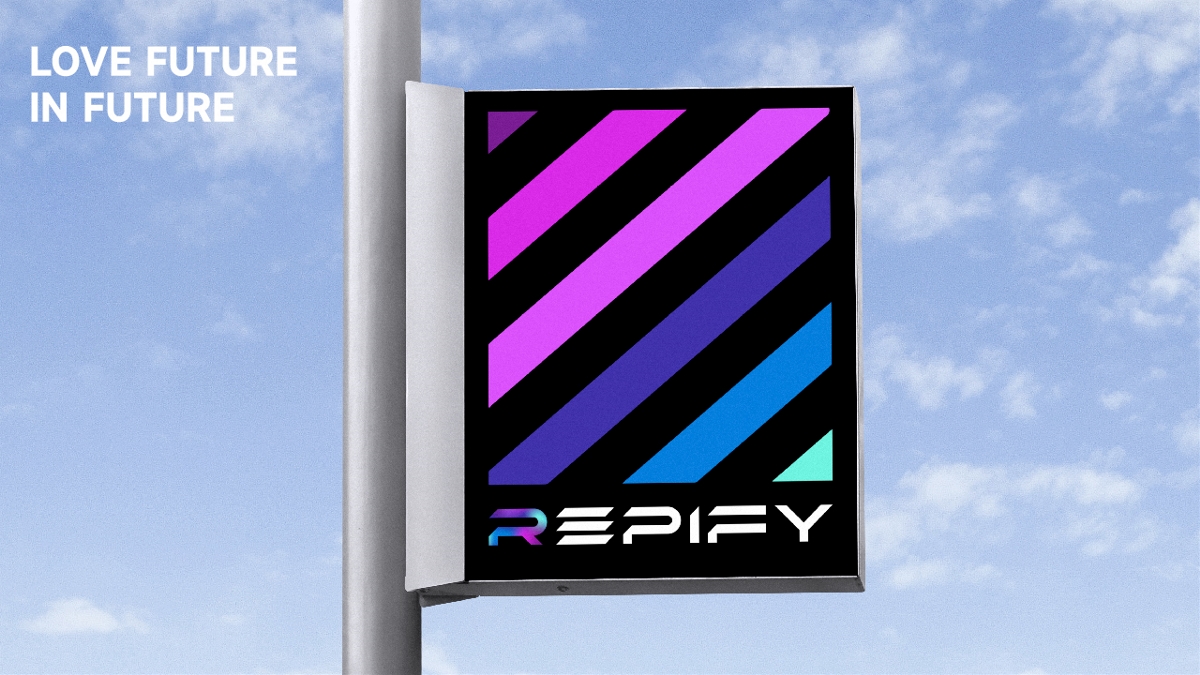 REPIFY-全球WEB3互联网品牌LOGO设计｜科技LOGO设计VI