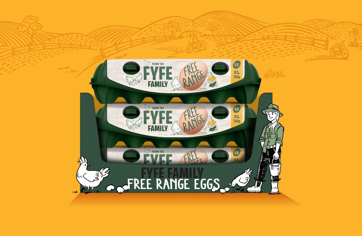 农产品鸡蛋包装设计