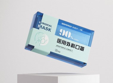 999三九药业×稳健医疗联名口罩包装设计—“疫起面对”