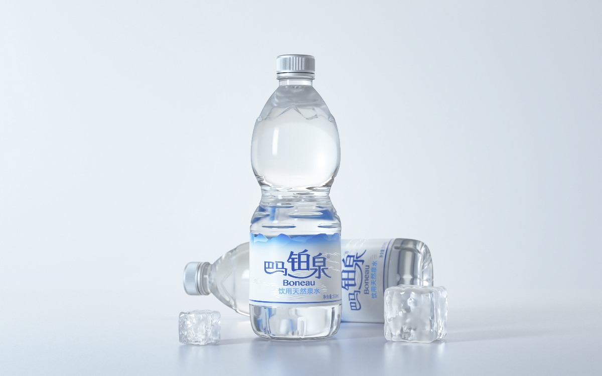巴马铂泉丨“天赋养生之源”天然矿泉水瓶型包装设计